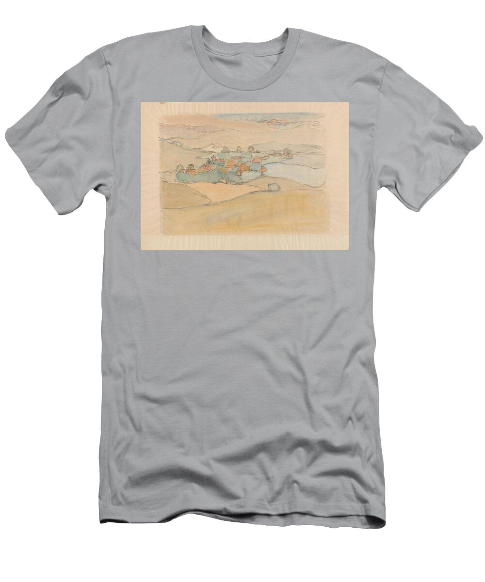 A Village in the Sussex Downs Art Robert Polhill Bevan English T-Shirt