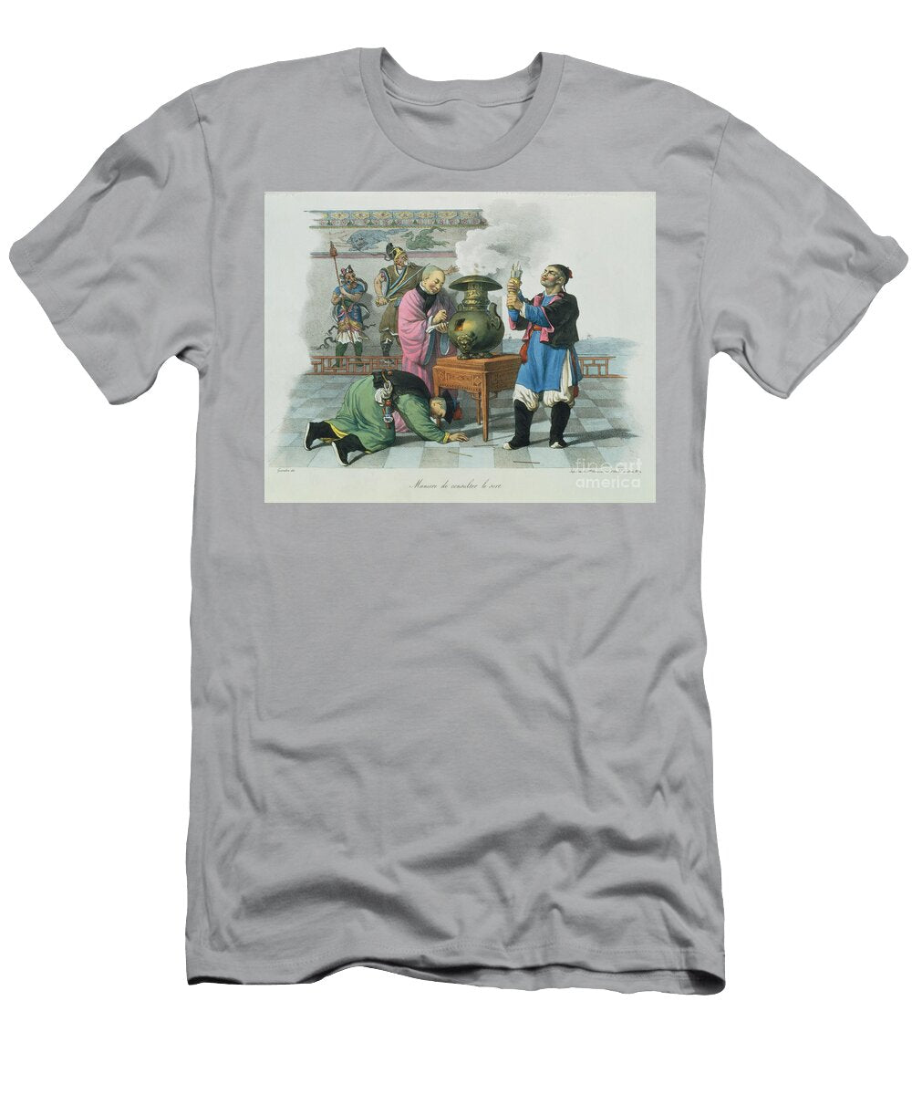 A Way of Telling the Future Engraved By Mlle Formentin 1824 27 Henri Grevedon T-Shirt