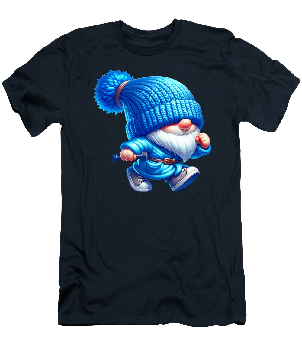 A Whimsical Gnome Sporting Suphaphon Noinonghwa T-Shirt
