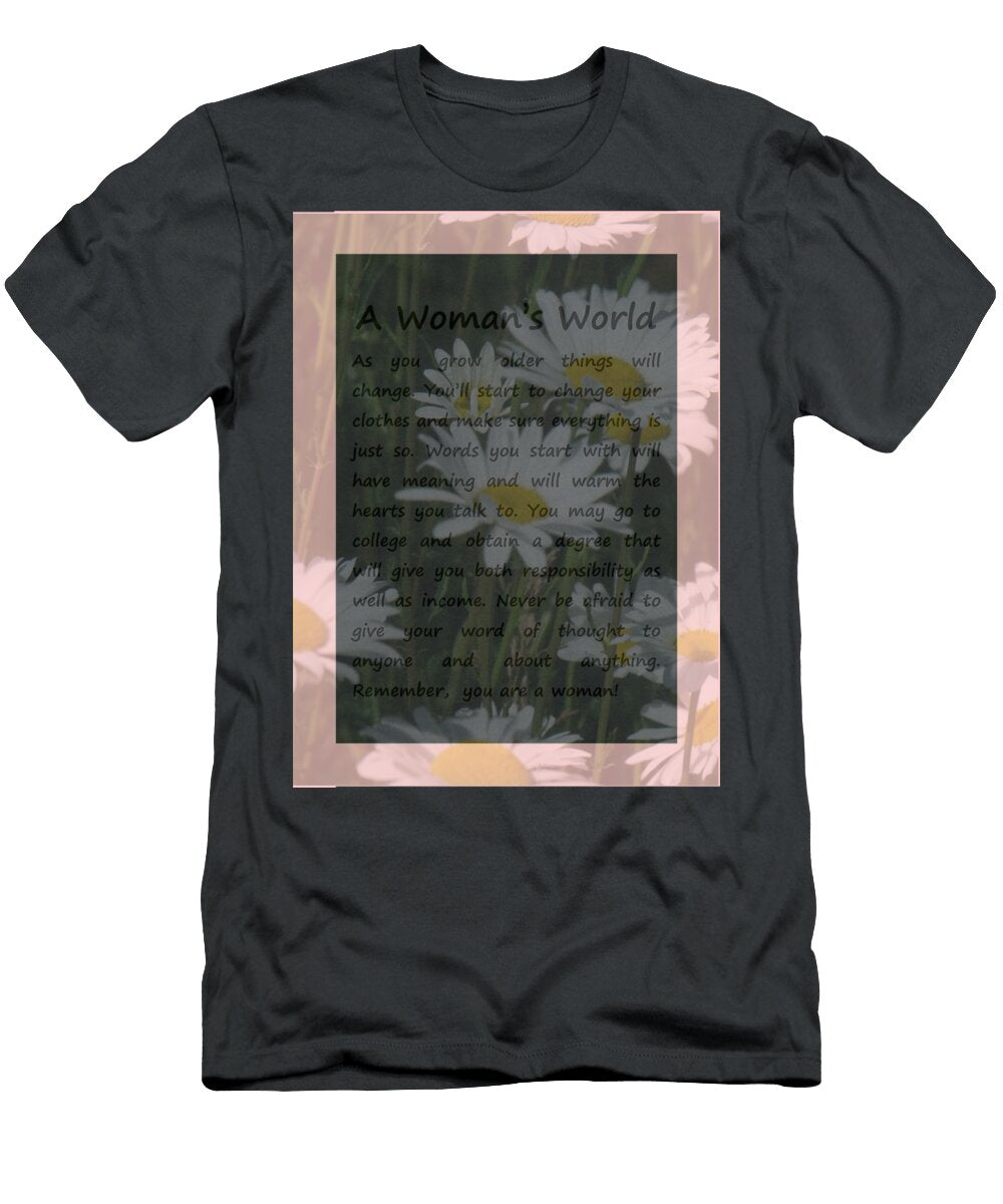 A Womans World Wendy Legeret T-Shirt