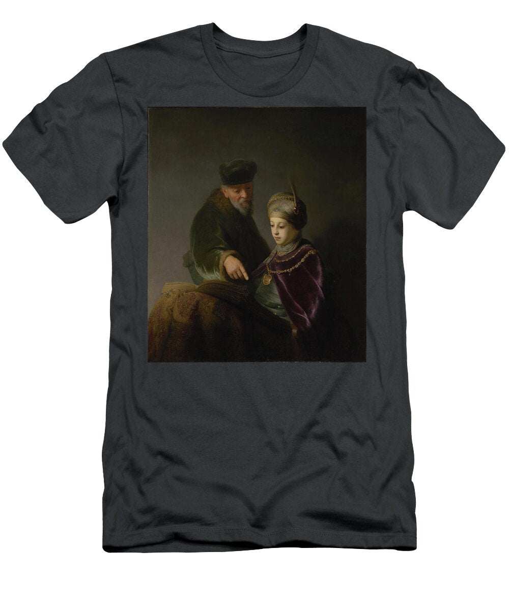 A Young Scholar and His Tutor About 1629 Motionage Designs T-Shirt