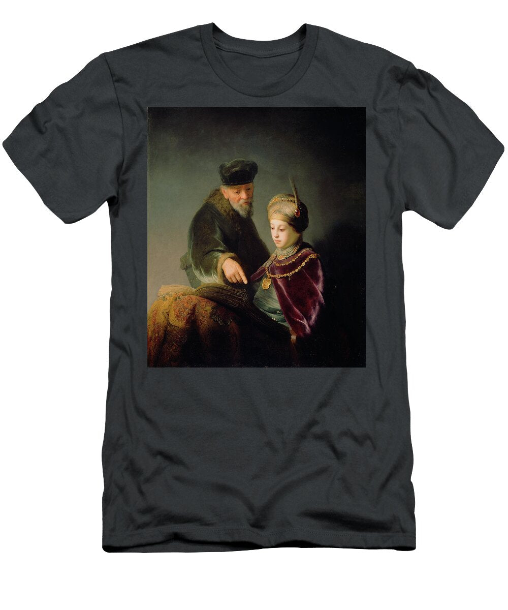 A Young Scholar and His Tutor Rembrandt 1606 1669 T-Shirt