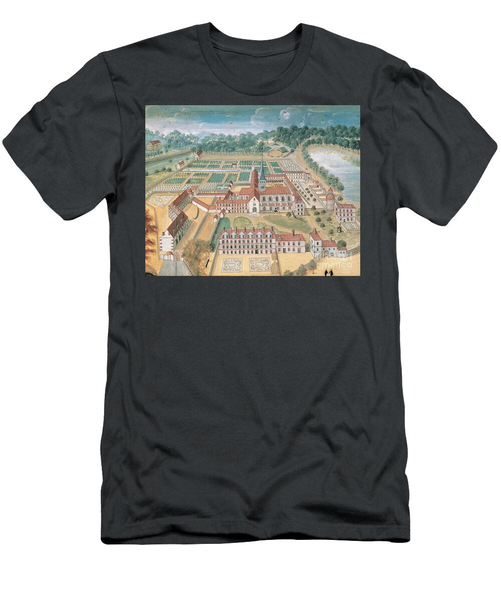 Abbey of Port Royal Des Champs Anonymous 18th Century After an of Magdeleine Horthemels 1686 1767 Louiseunknown Artistmagdeleine Hortemels T-Shirt