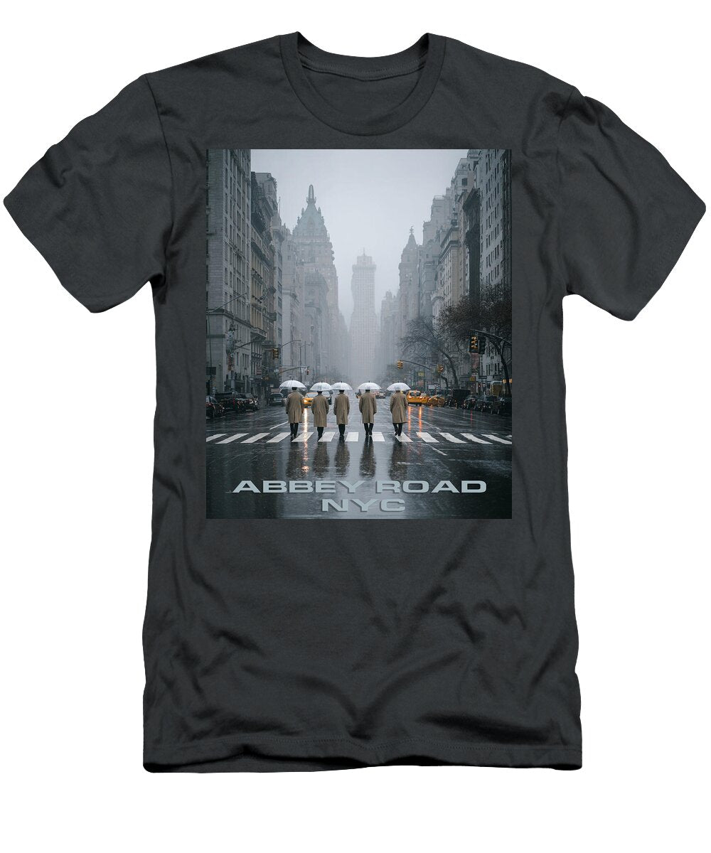 Abbey Road in New York City Kevin Walker and Pixel Reverie T-Shirt