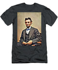 Abraham Lincoln President of the United States Digital Art By Mb Mary Bassett T-Shirt