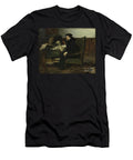 Absorbed in His Studies 1874 Hjalmer Eilif Emanuel Peterssen T-Shirt