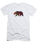 Abstract Red Bear Whispering Peaks Photography T-Shirt