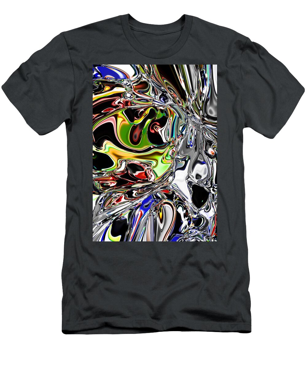 Abstract the Deadpan Time Dos Dust Storm Martin Stark T-Shirt