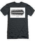 Ac DC Back in Black Sound Wave Art Soundwave Art T-Shirt
