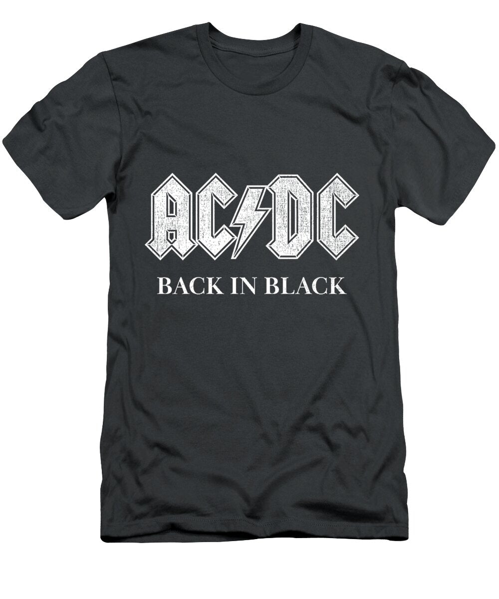 Ac DC Back in Black to Bon Bui T-Shirt