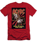 Ac DC Back in Black Tour Poster Pd T-Shirt