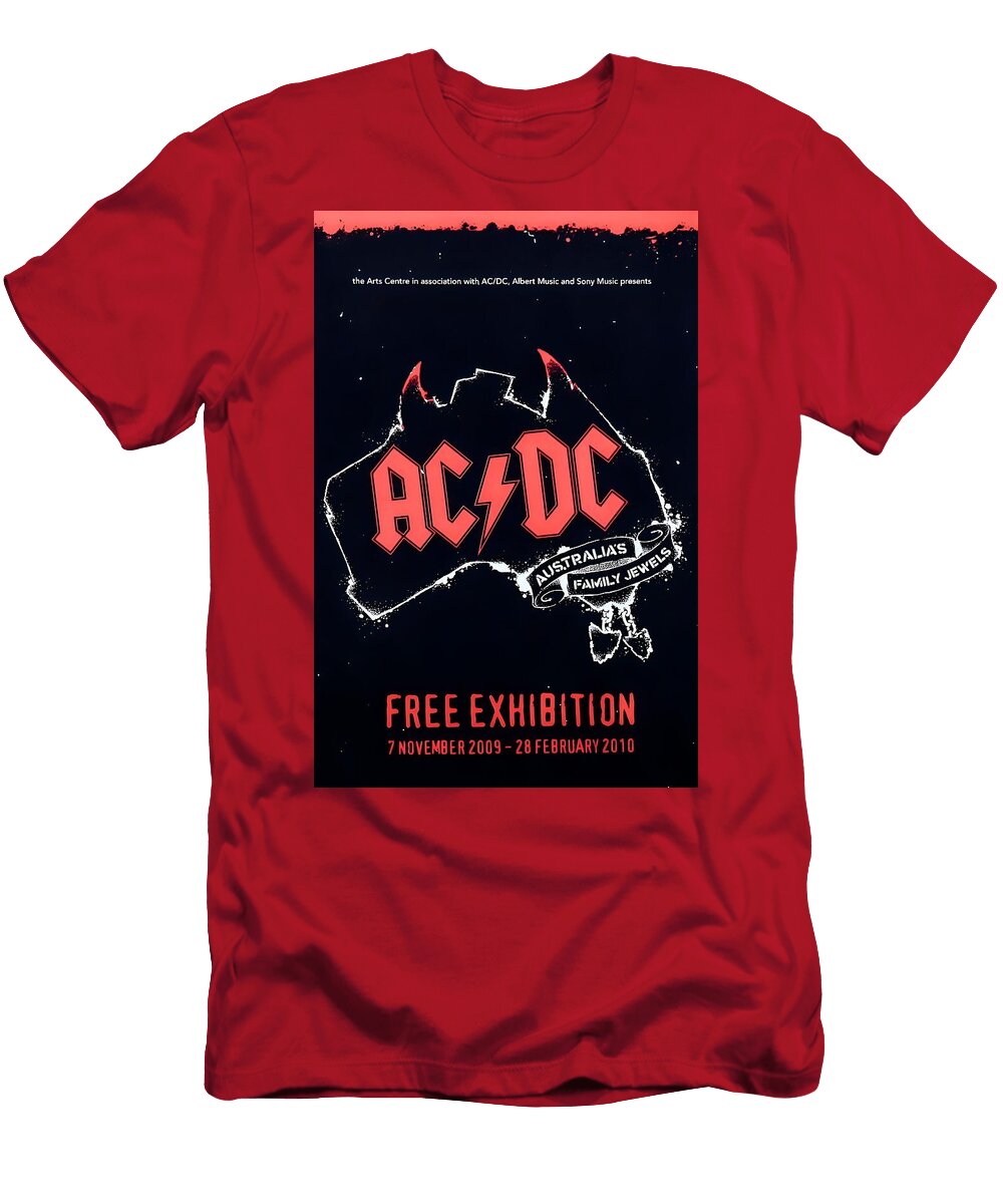 Ac DC Exhibition Poster World Art Collective T-Shirt