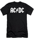 Ac DC Logo on Gray Background Arfan Nando T-Shirt