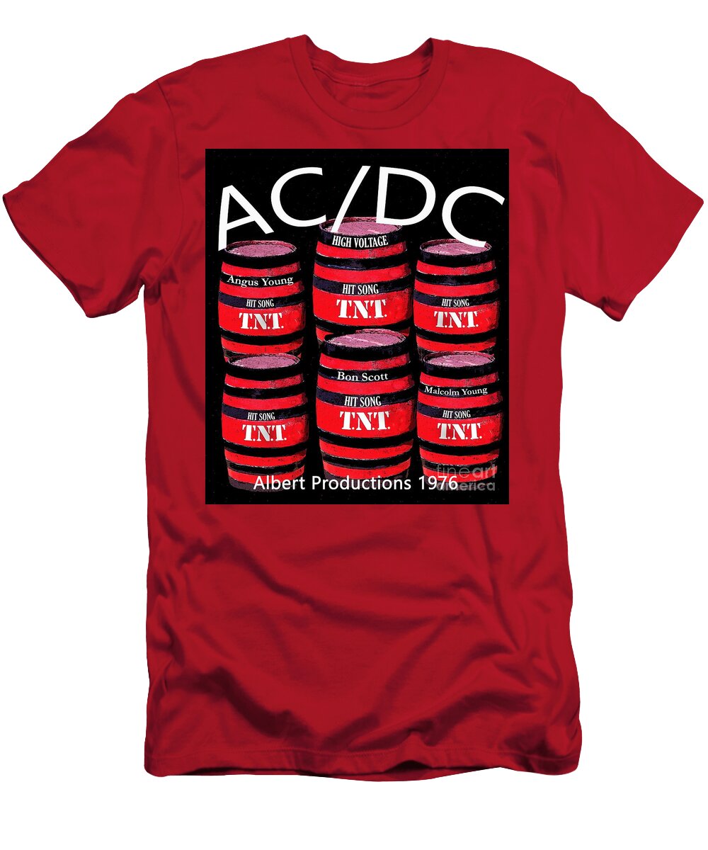Ac DC Tnt Song Poster 1a David Lee Thompson T-Shirt