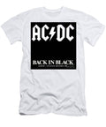 Ac Dcs Back in Black Album Cover 1990 Work B David Lee Thompson T-Shirt