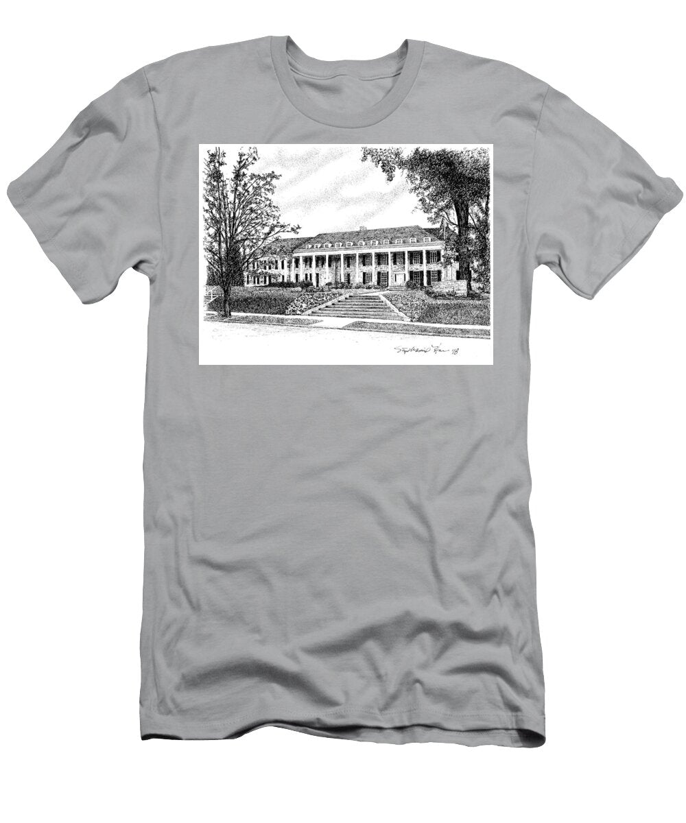 Acacia Fraternity House Indiana University Bloomington Indiana Stephanie Huber T-Shirt