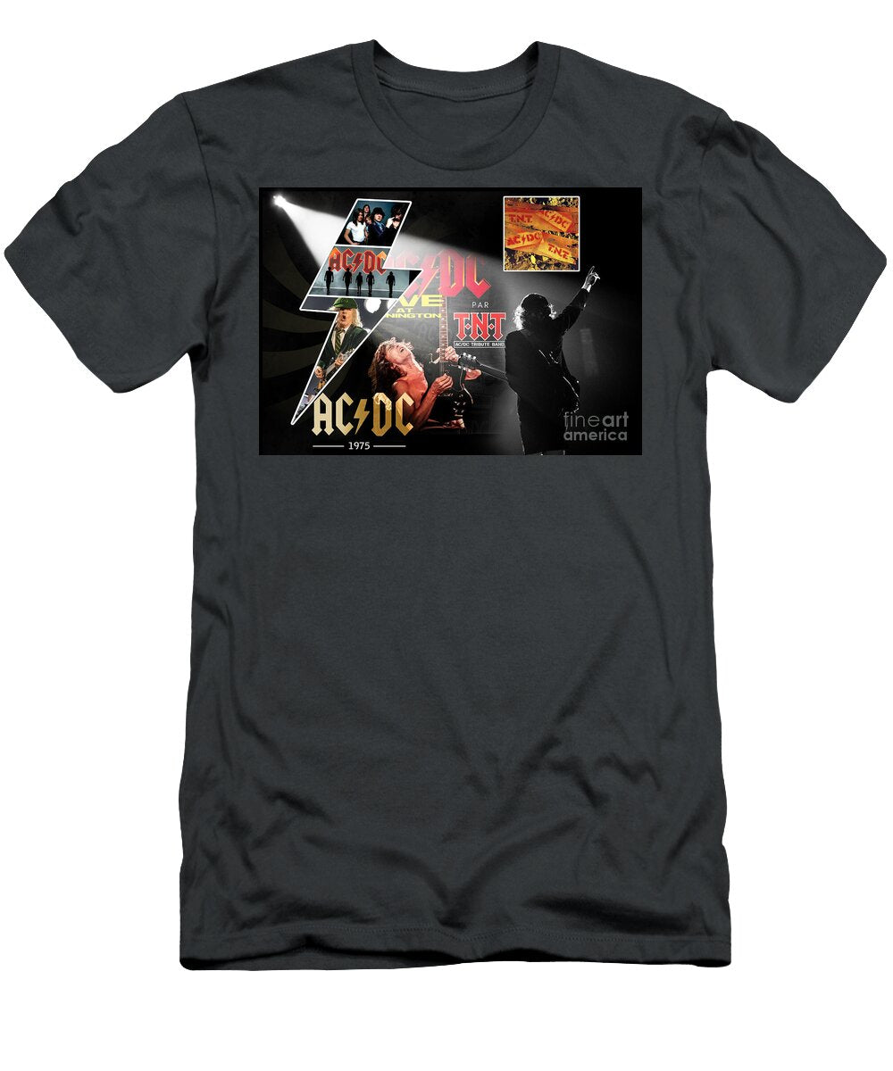 ACDC Angus Young Wall Art for Home and Office 2 Scott Mendell T-Shirt
