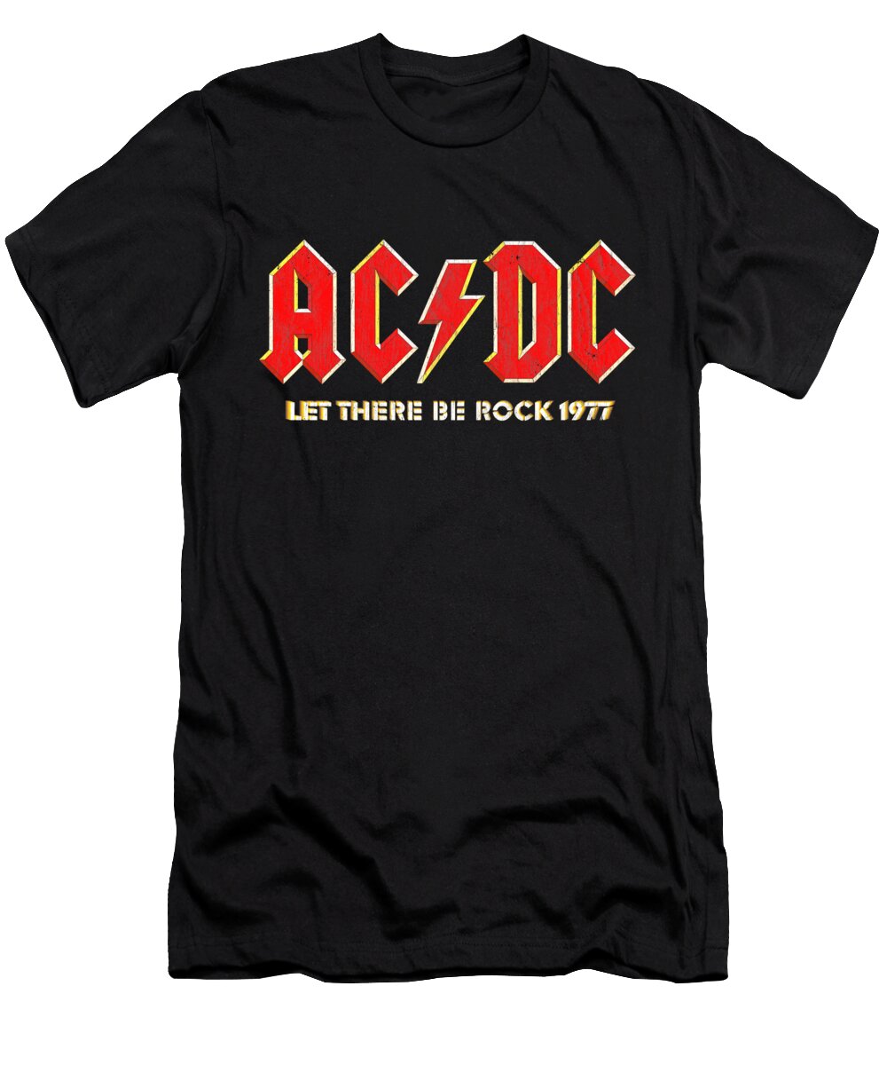 ACDC Vintage Retro Let There Be Rock Kirania Finest T-Shirt