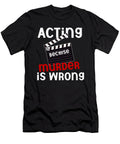 Acting Actor Actress Clapperboard Movie Gift Thomas Larch T-Shirt
