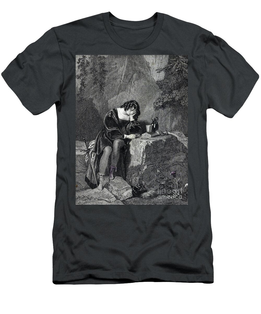 Adelinda the Keepsake 1829 K Historic Illustrations T-Shirt