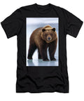 Adolescent Brown Bear Standing Doug Lindstrand T-Shirt