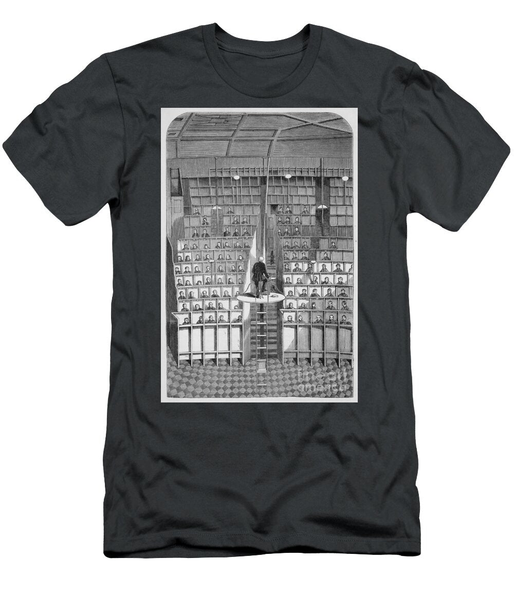 Adult School in the Chapel on the Separate System At the Surrey House of Correction Wandsworth From the Criminal Prisons of London and Scenes of Prison Life English School T-Shirt