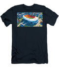 Aerial View of Edmonton Oilers Rogers Place May Chaney T-Shirt