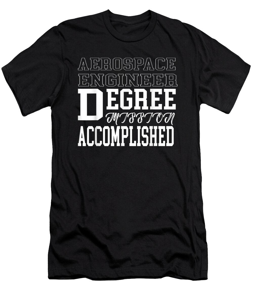Aerospace Engineering Degree T College Christmas Ornament Decor Holiday Gift Huy Huynh Trong T-Shirt