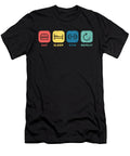 Aesthetic Eat Sleep Gym Repeat Me T-Shirt
