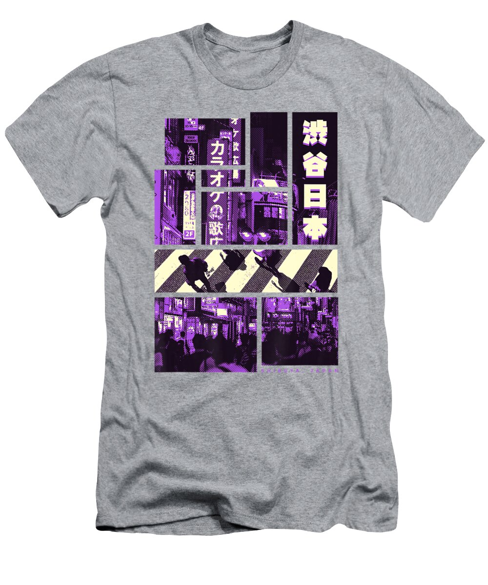 Aesthetic Vaporwave Japan Style 90s Clothes Tokyo Shibuya Ich Ly Huynh T-Shirt