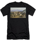 After the Battle Scene From the Crimean War 1862 Watercolor Konstantin Nikolaevich Filippov T-Shirt
