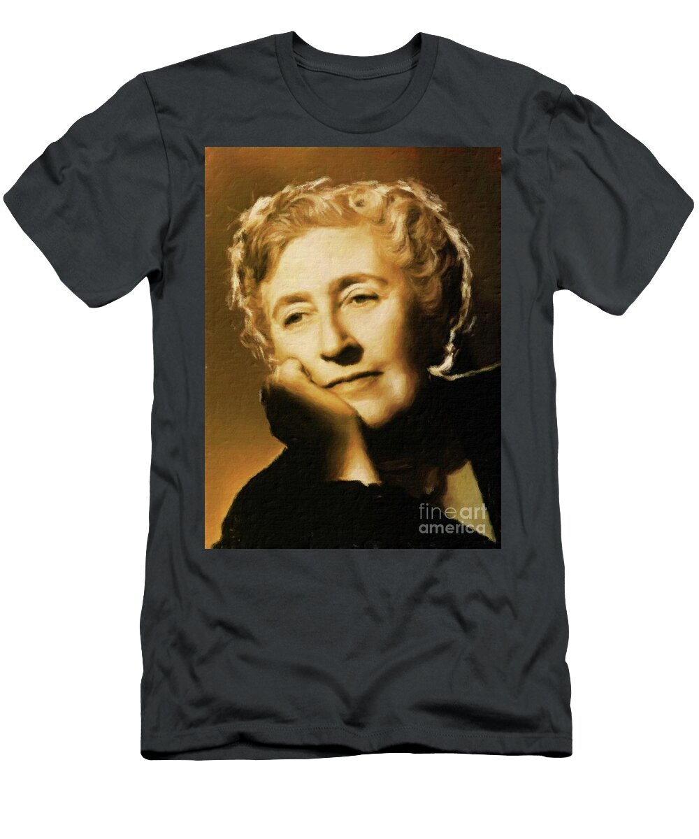 Agatha Christie Literary Legend By Mary Bassett Mary Bassett T-Shirt