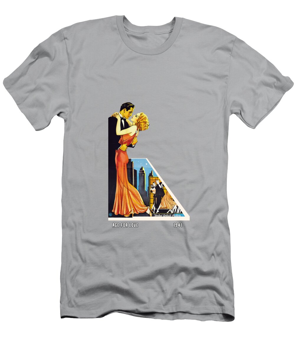 Age for Love Movie Poster in 3d Stars on Art T-Shirt