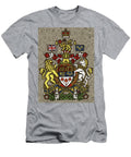 Aged and Cracked Canada Coat of Arms David G Paul T-Shirt