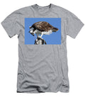 Aint Nature Beautiful Osprey Eating Jacksmelt in Morro Bay California Darin Volpe T-Shirt
