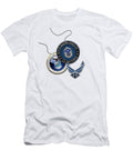 Air Force Senior Master Sergeant First Sergeant Smsgt 1sgt E 8 Rank Insignia Over White Leather Serge Averbukh T-Shirt