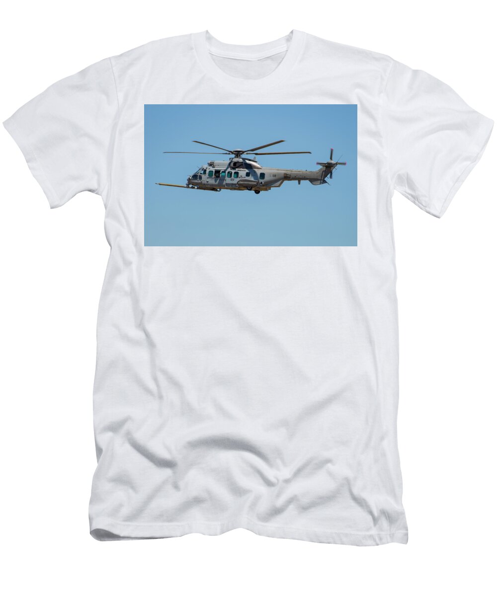 Airbus Helicopters H225m At Ba115 Air Show in Orange France Ivan Batinic T-Shirt