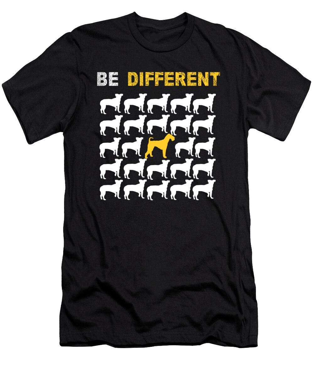 Airedale Terrier Owner Be Different Dusan Vrdelja T-Shirt