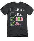 Aka Doctor for Alpha Sorority Kappa Women Physician Deivik Cheryl T-Shirt