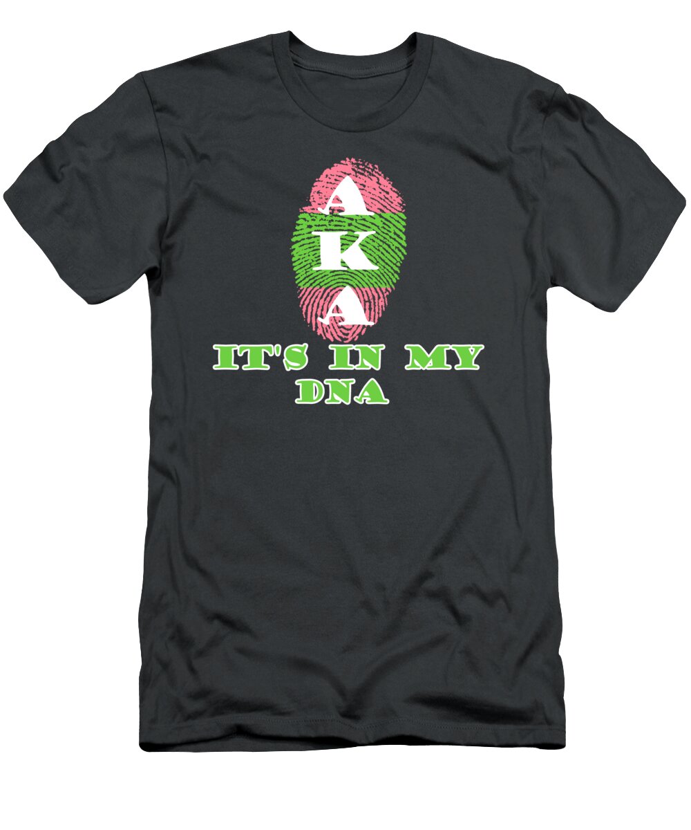 Aka Sorority Alpha Dna Pretty Girl Kappa 1908 Rion Lini T-Shirt