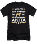 Akita Inu Dog Lovers True Friend Dusan Vrdelja T-Shirt