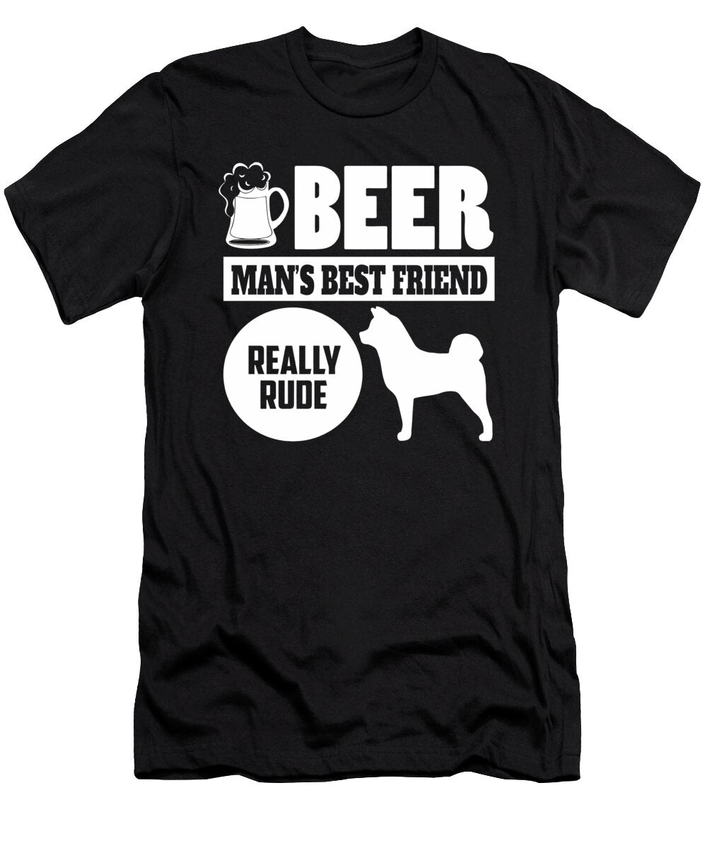 Akita Inu Pet Dog Best Friend Quote Gift Dusan Vrdelja T-Shirt