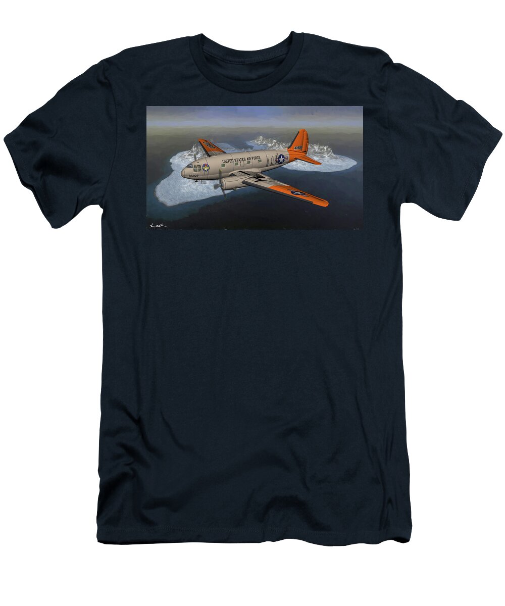 Alaskan Air Command C 46 Oil Tommy Anderson T-Shirt