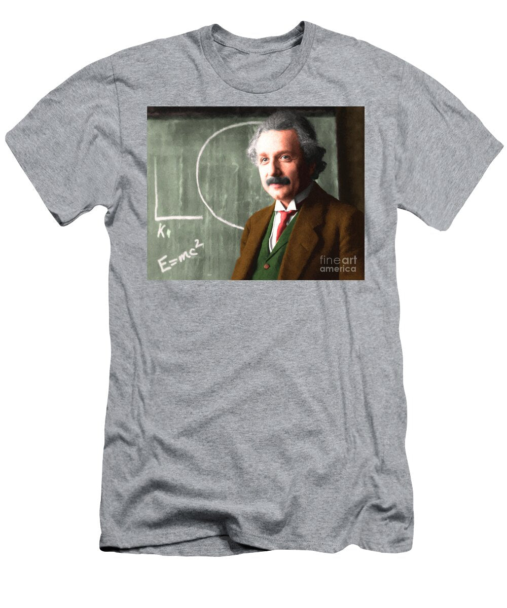 Albert Einstein 20140910 Horizontal Wingsdomain Art and Photography T-Shirt
