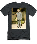 Albert Einstein and Puppet Colorized Restored and Enhanced 20260123 Wingsdomain Art and Photography T-Shirt