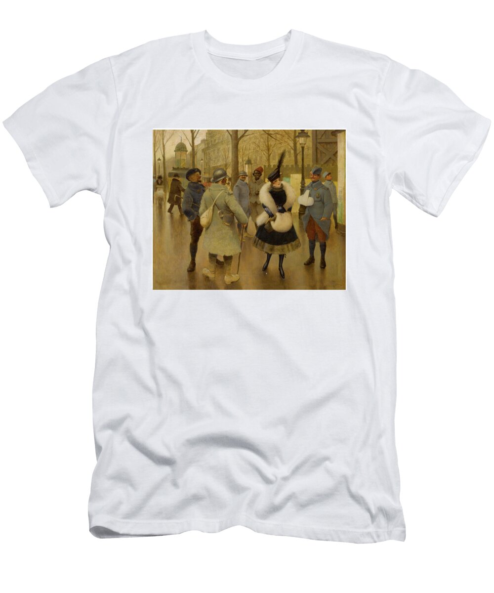 Albert Paul Guillaume 1873 1942 Entertaining the Troops Artistic Rifki T-Shirt