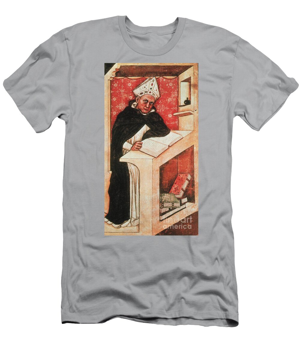Albertus Magnus Medieval Philosopher Photo Researchers T-Shirt