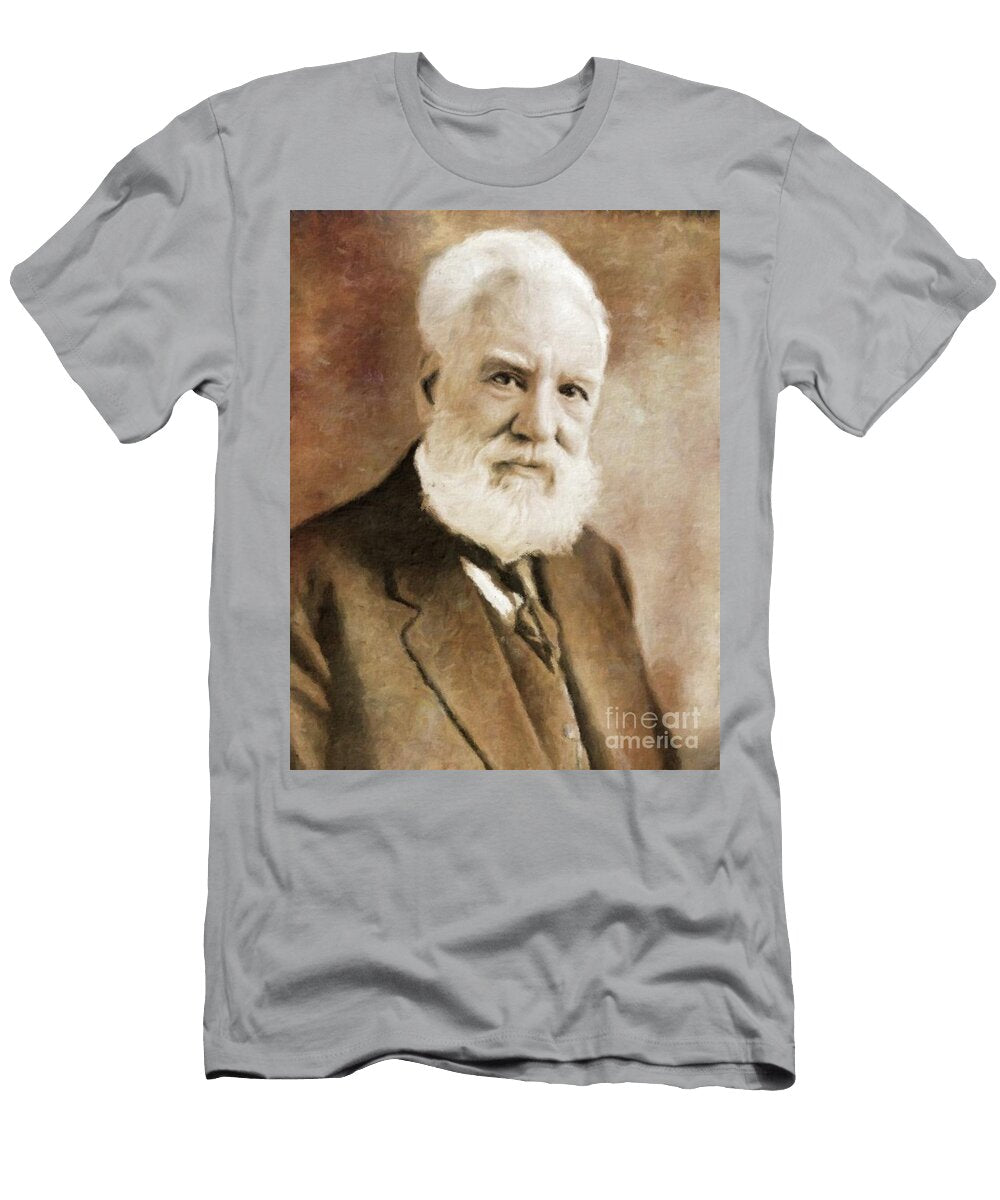 Alexander Graham Bell Infamous Inventor By Mary Bassett Mary Bassett T-Shirt