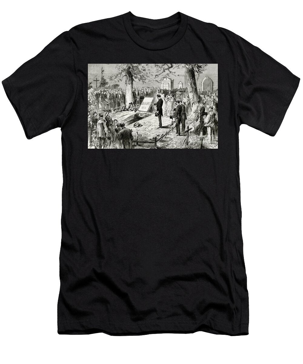 Alexandre Dumas 1802 1870 French Writer Burial At the Cemetery of Villers Cotterets Toms Capuz Alonso T-Shirt