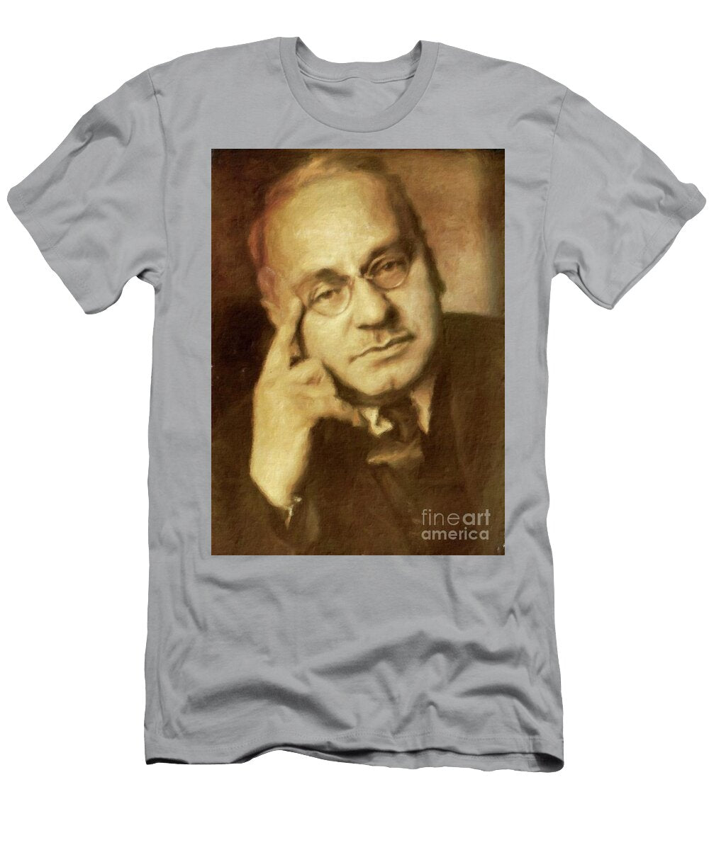 Alfred Adler Psychotherapist By Mary Bassett Mary Bassett T-Shirt